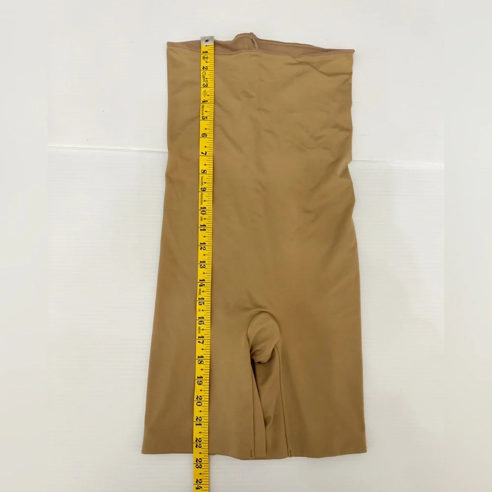 Spanx Assets High Waisted Mid Thigh Shape Wear Color-Nude Size-M